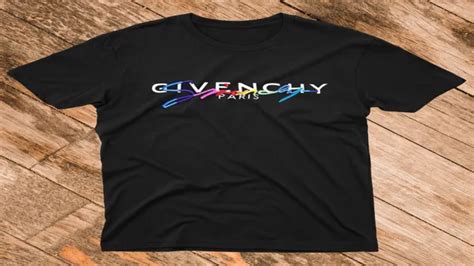 givenchy mens t shirt size chart|Givenchy long sleeve t shirt.